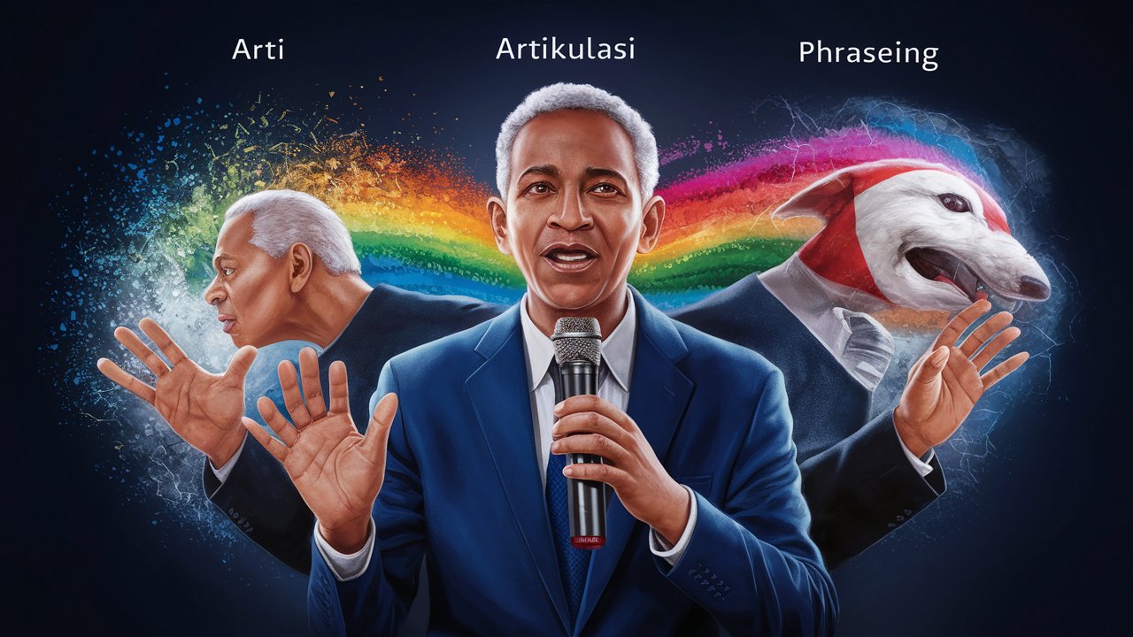 Arti Artikulasi, Phrasering, dan Intonasi