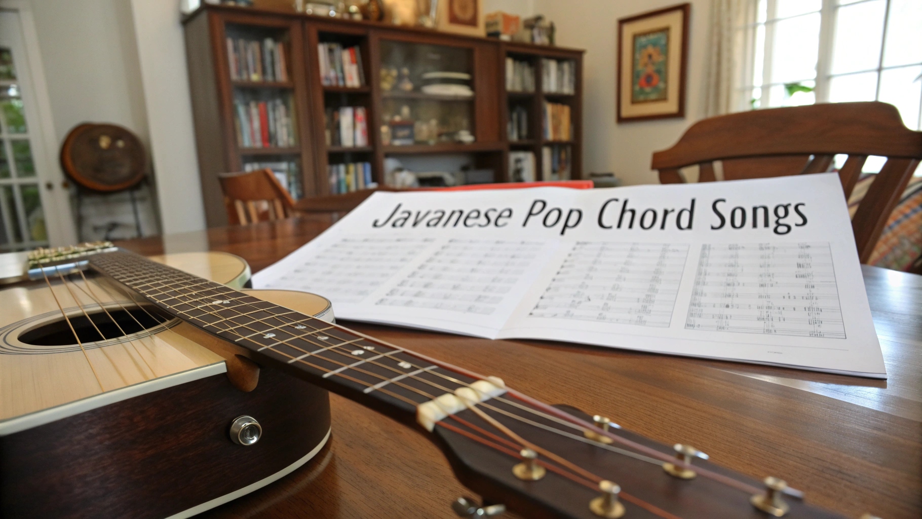 Chord Gitar Jawa, Kumpulan Lagu Populer
