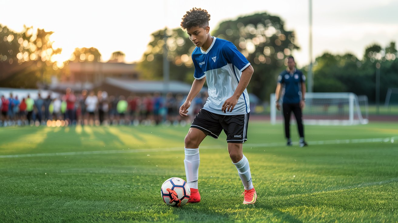 Dribbling Sepak Bola, Cara Melakukan Teknik Dasar