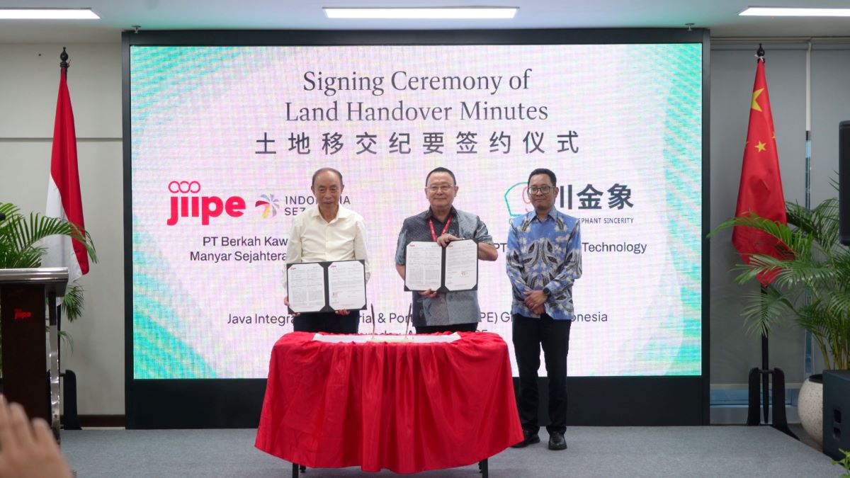 GESC Bergabung di Kawasan JIIPE, Nilai Investasi US600 Juta