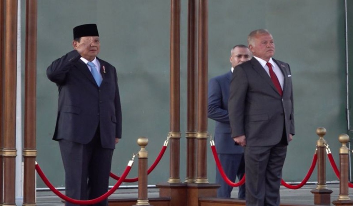 Hari Ini, Prabowo dan Raja Abdullah Gelar Pertemuan di Istana Yordania