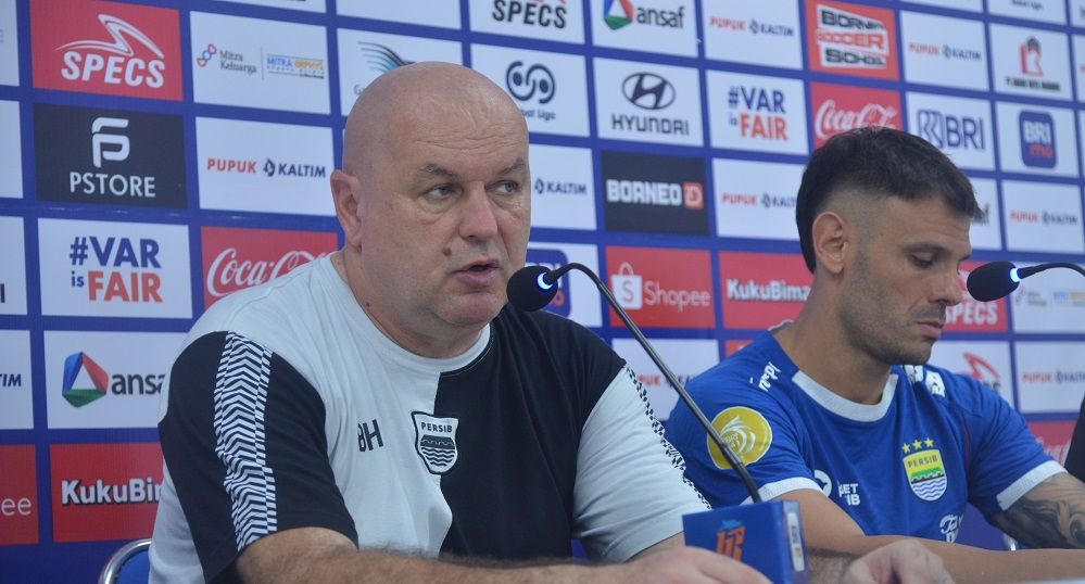 Hasil Imbang 2-2 Kontra Borneo FC, Pelatih Persib Bojan Hodak Hasil yang Adil