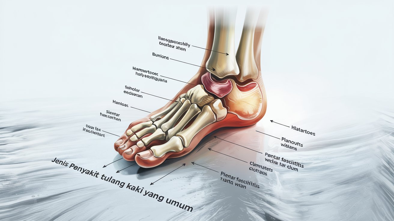 Penyakit Tulang Kaki Jenis dan Penanganan