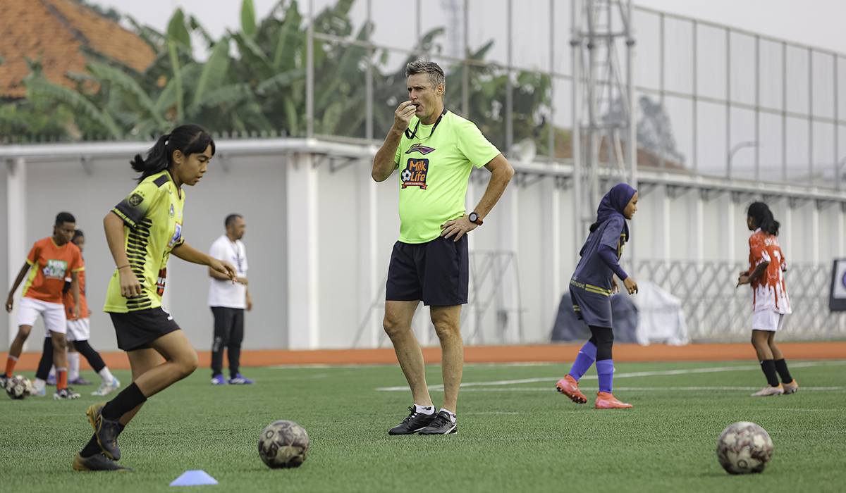 Tim Sepak Bola Putri Jalani Latihan untuk Hadapi JSSL Singapore 7s