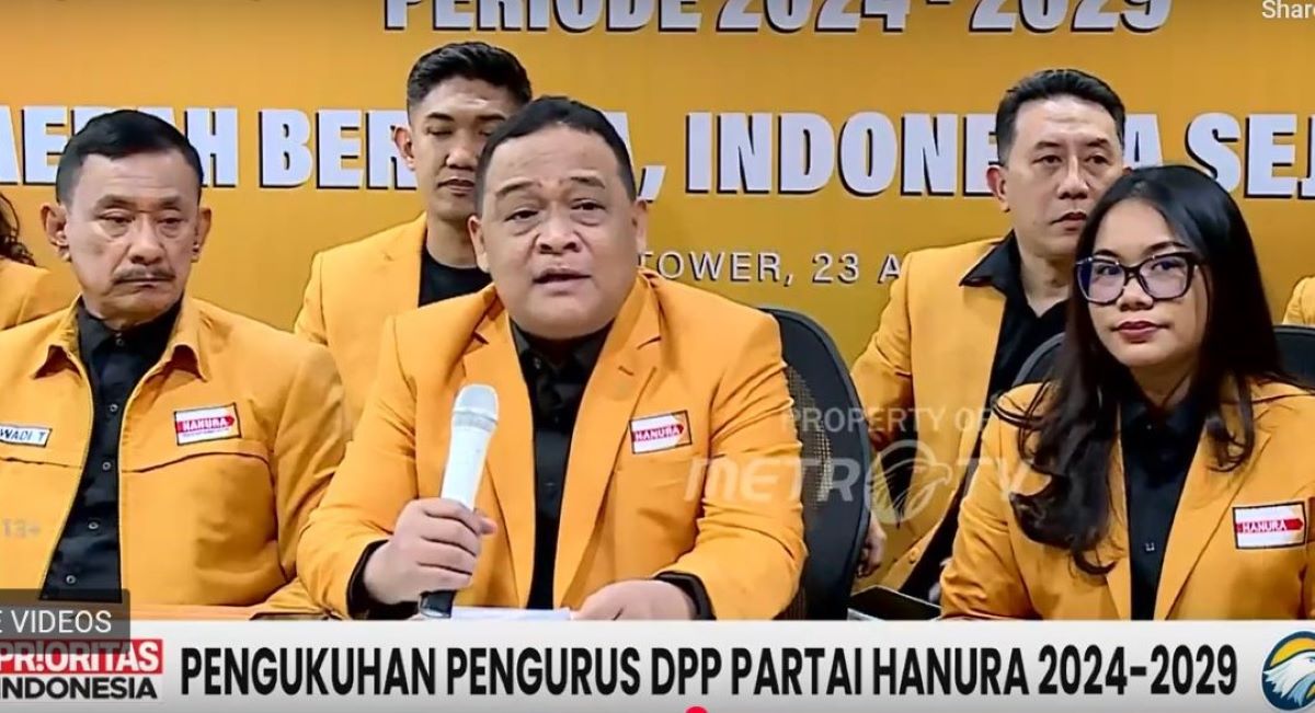 Undang Presiden, Hanura Segera Kukuhkan Pengurus DPP Periode 2024-2029